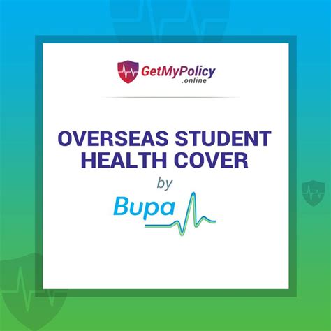 bupa international student health cover.